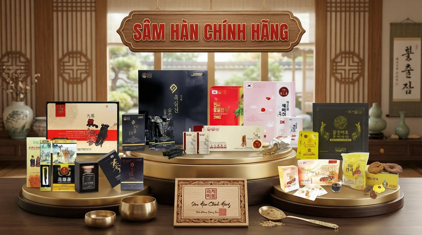 Sâm Hàn chính hãng DKG - Thương hiệu nhân sâm được chính phủ bảo trợ!